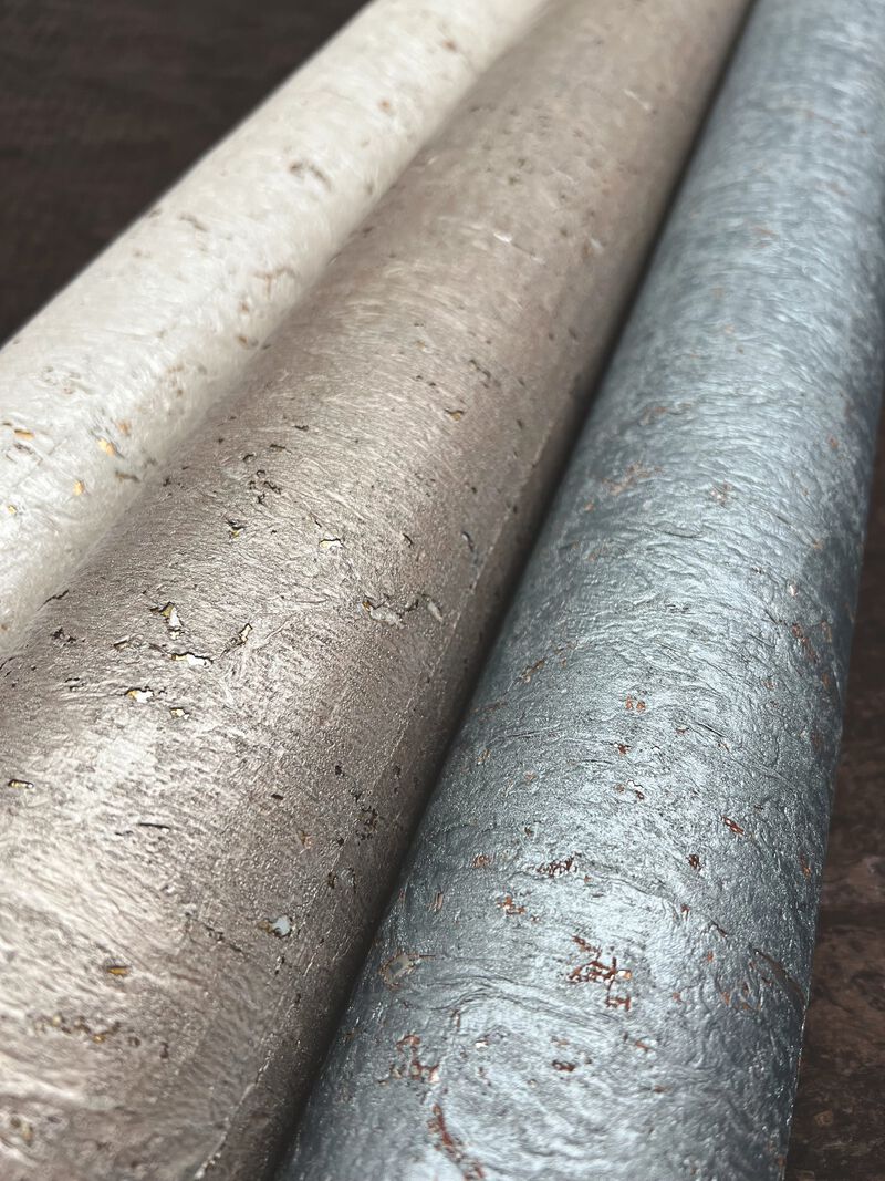 York Walcoverings Inc|York Wallcoverings|Cork Blue Wallpaper|Accent Wall Pieces (Double Roll) image number 8