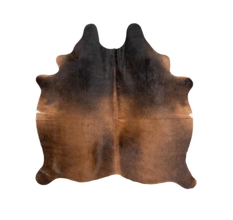 Premium 100% Genuine Cowhide Rug (4-5 Ft) Hand-Picked Leather Area Rug, Cozy, Unique, and Durable – From Argentina