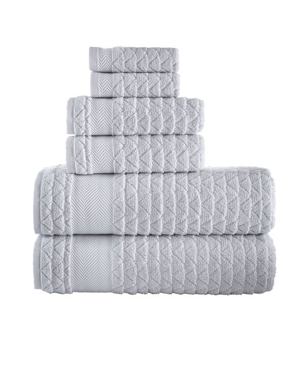 Brooks Brothers Herringbone 6 pcs Towel Set