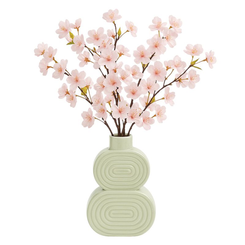 10" Stacked Circles Vase image number 1