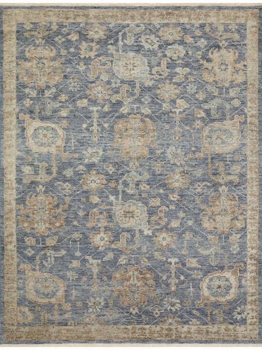 Helena HEL06 Indigo/Taupe 4' x 6' Rug
