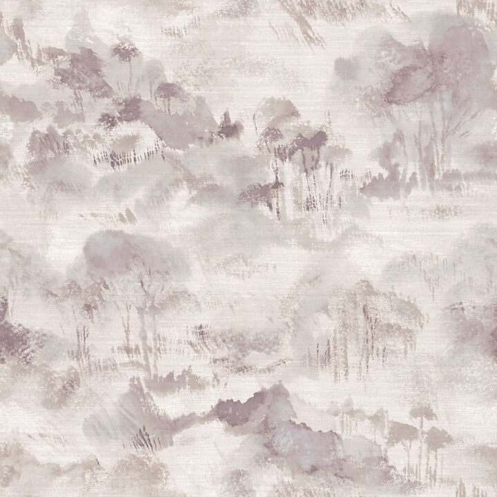 Nara Grey Grey Toile Wallpaper