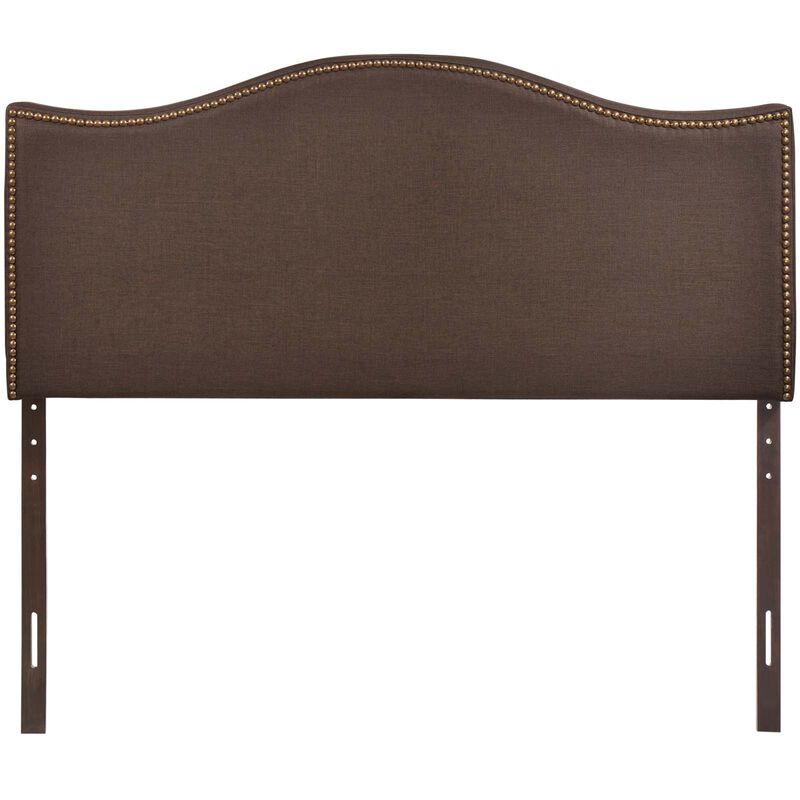 Modway - Curl Queen Nailhead Upholstered Headboard image number 4