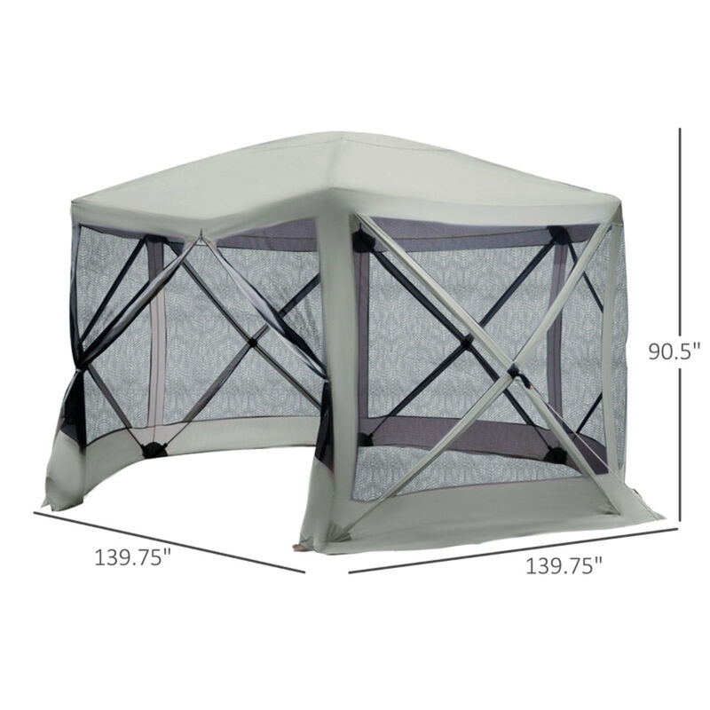 Outdoor Pop-Up Party Tent &ndash; Portable Canopy for BBQs, Camping & Festivals