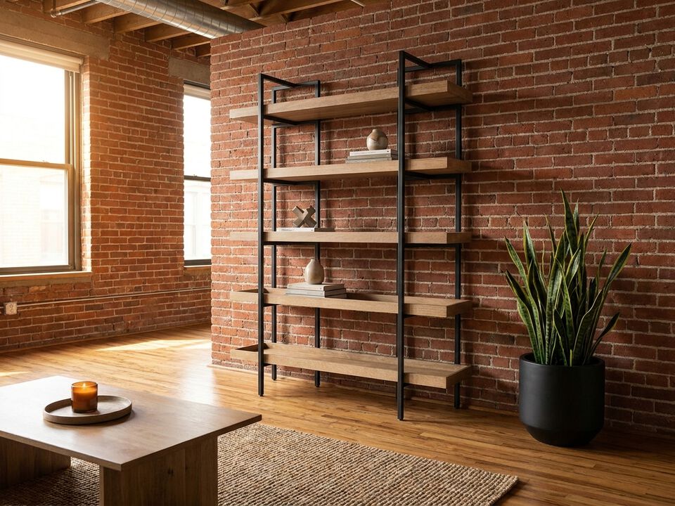 Montia 76" Bookcase