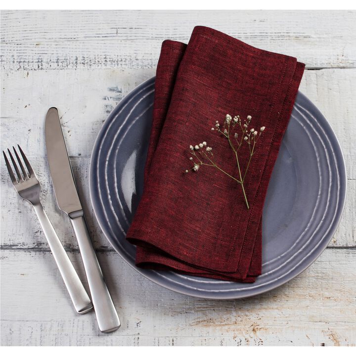 Linen Cocktail Napkins - Athena