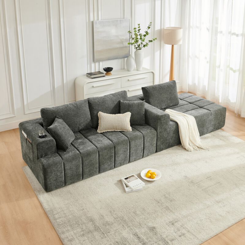 Blufji Modular L-Shaped Sectional Sofa image number 3