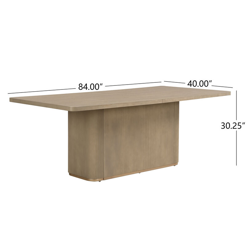 Christopher Knight Home Aston Contemporary 7 Piece Dining Set with Rubberwood Upholstered Chairs