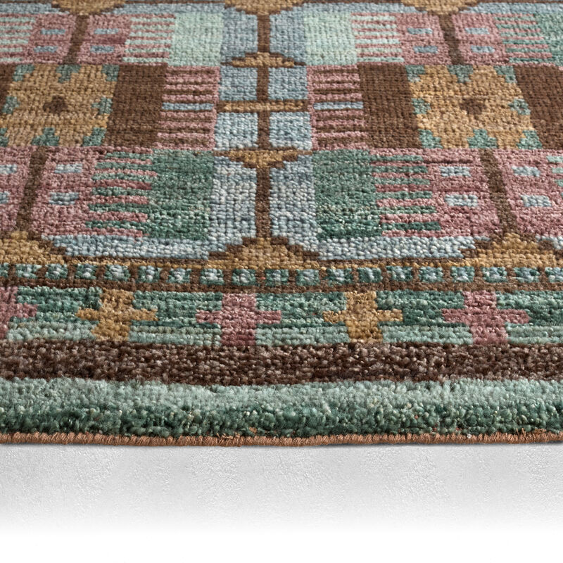 Hazan  Romy Sea Moss 3'X10' Runner Rug image number 1