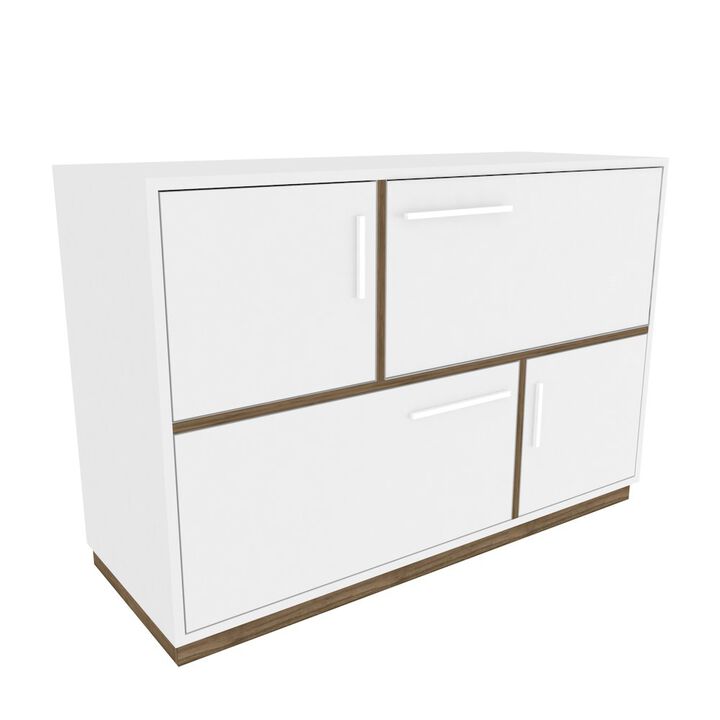 Decorotika Mares Sideboard White Walnut