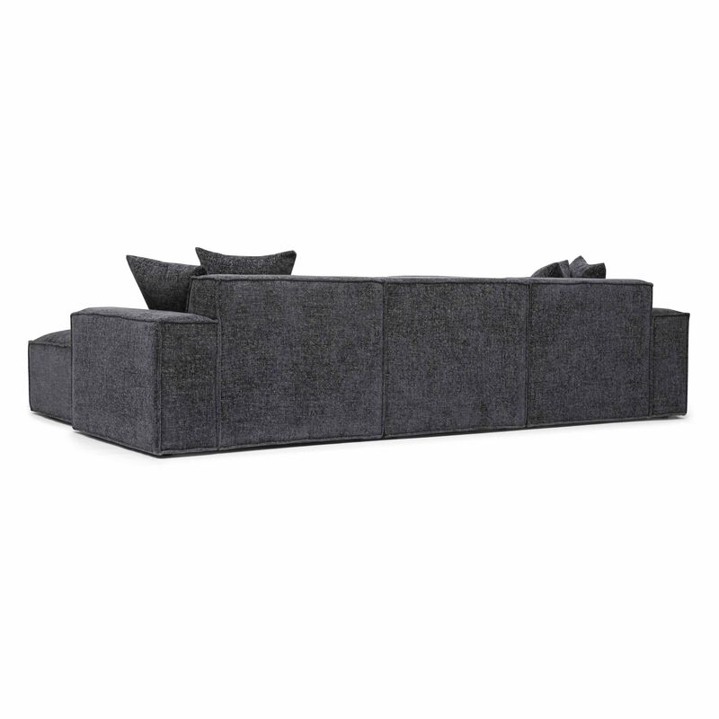 Mindy Chenille Basketweave Modular Sectional image number 3
