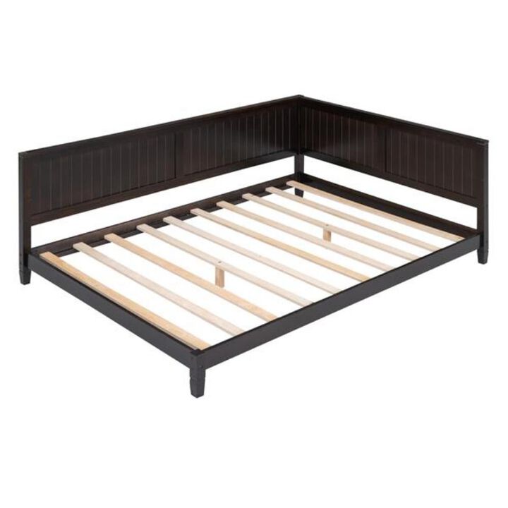 Daybed with Storage – Convertible Sofa Bed Frame for Small Spaces and Guest Rooms
