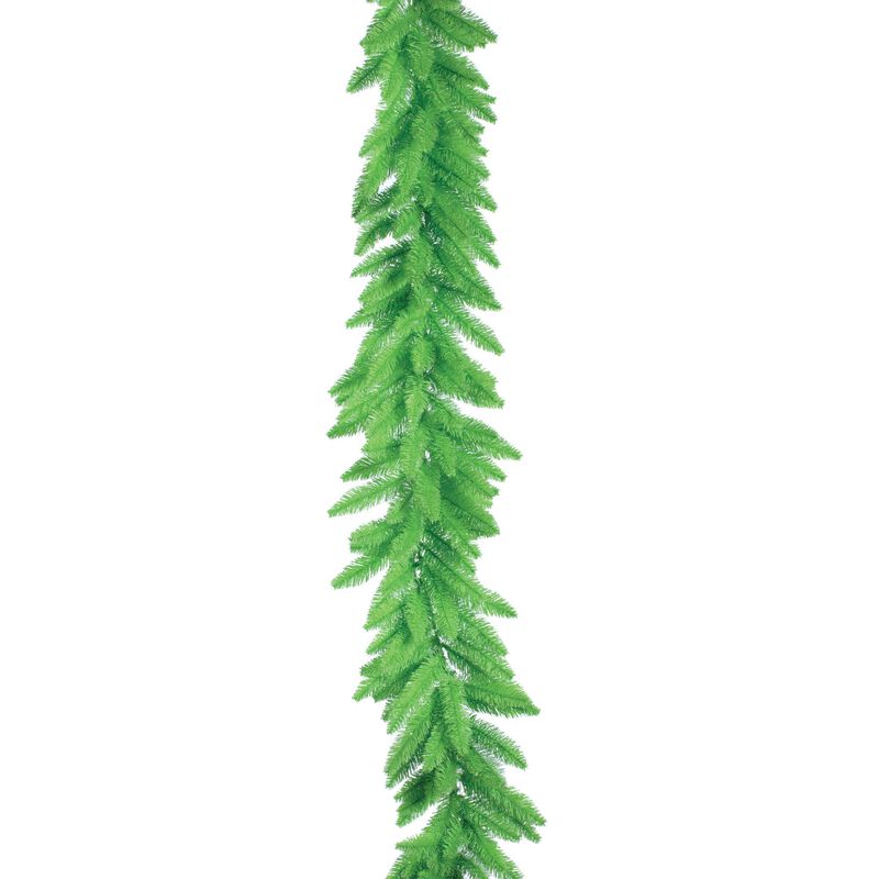 Vickerman 9' x 14" Lime Fir Artificial Christmas Garland, Unlit - Faux Fir Christmas Garland - Indoor Seasonal Home Decor image number 0