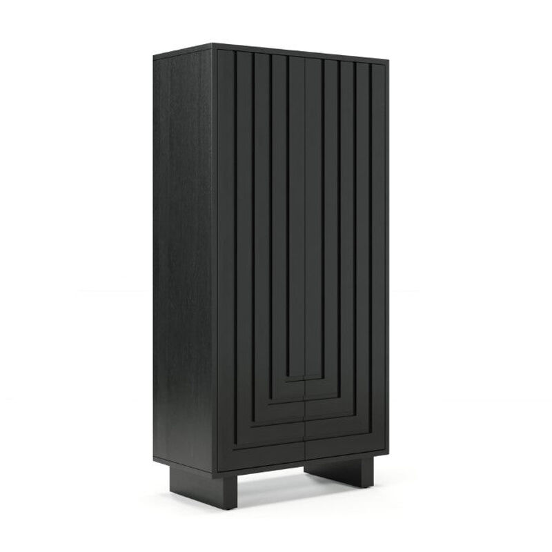 Array Solid Wood Large Cabinet