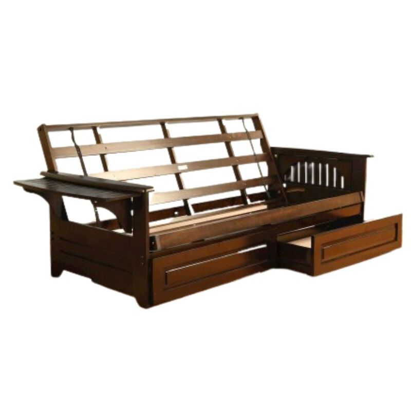 Phoenix Frame Queen-Espresso Finish-Frame only-Storage Drawers