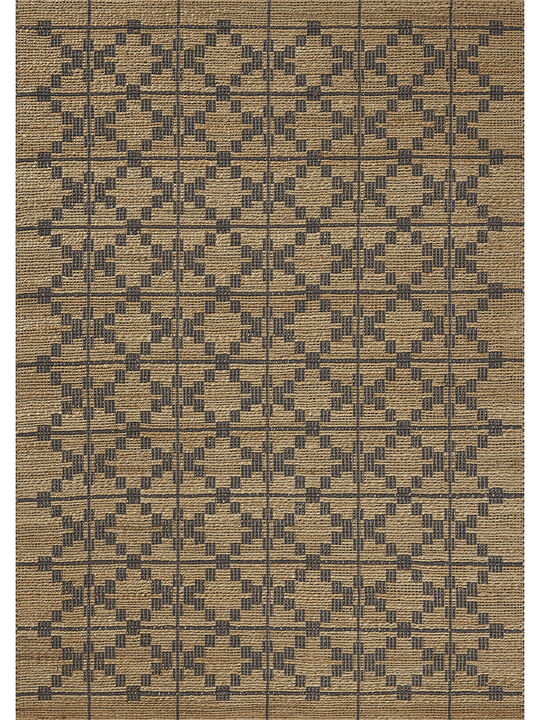 Judy JUD-05 Natural / Graphite 8''6" x 11''6" Rug by Chris Loves Julia