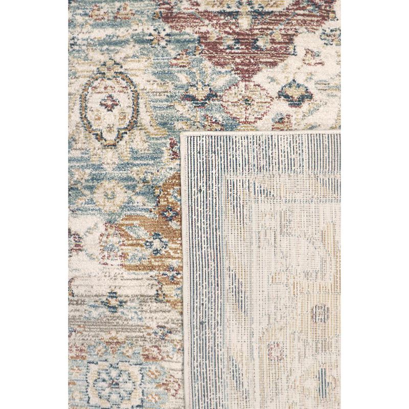 Pasargad Home Turkish Heritage Design L. Blue Area Rug