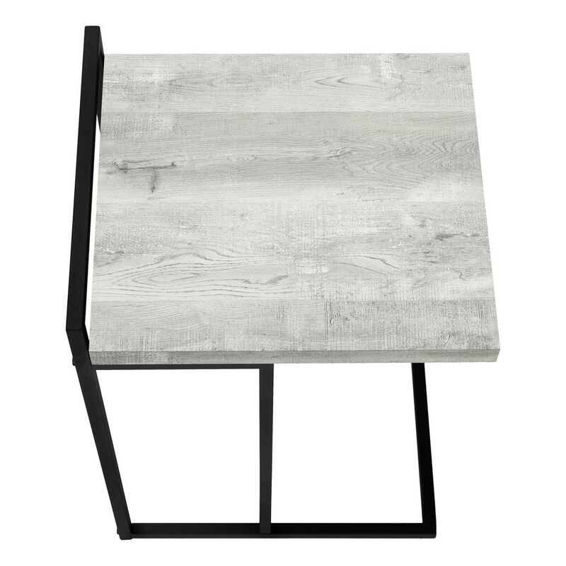 Accent Table, C-shaped, End, Side, Snack, Living Room, Bedroom