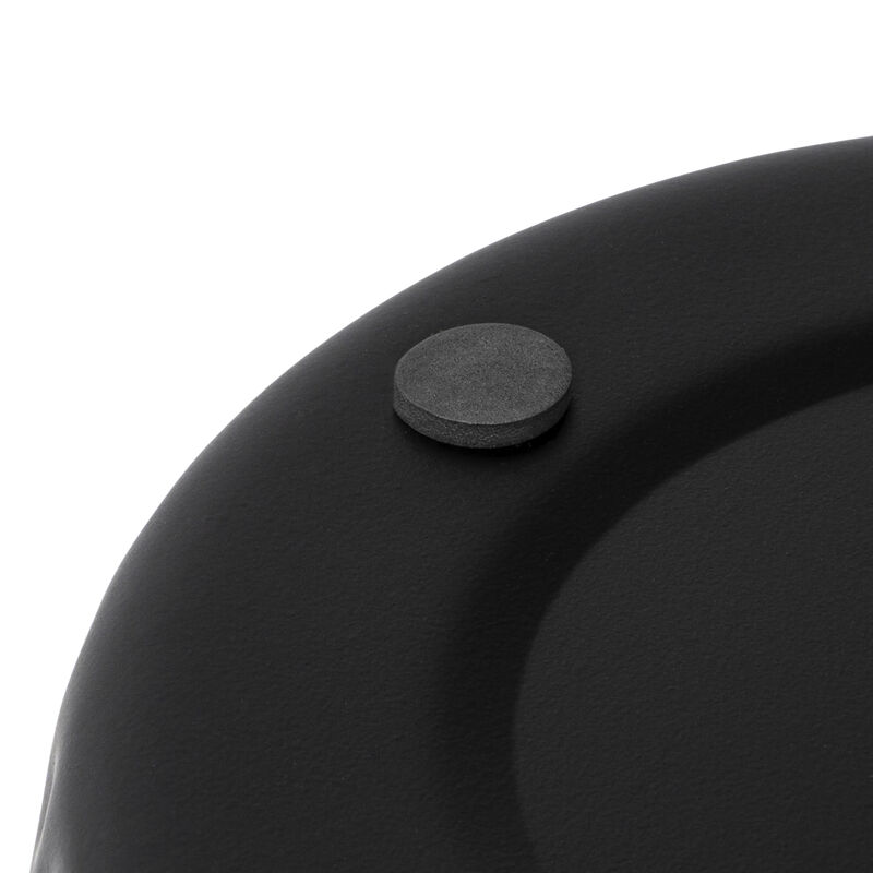 Riley Modern Classic Hammered Steel Accent 2-Gallon Wastebasket