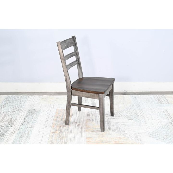Sunny Designs Ladderback Chair, Wood Seat