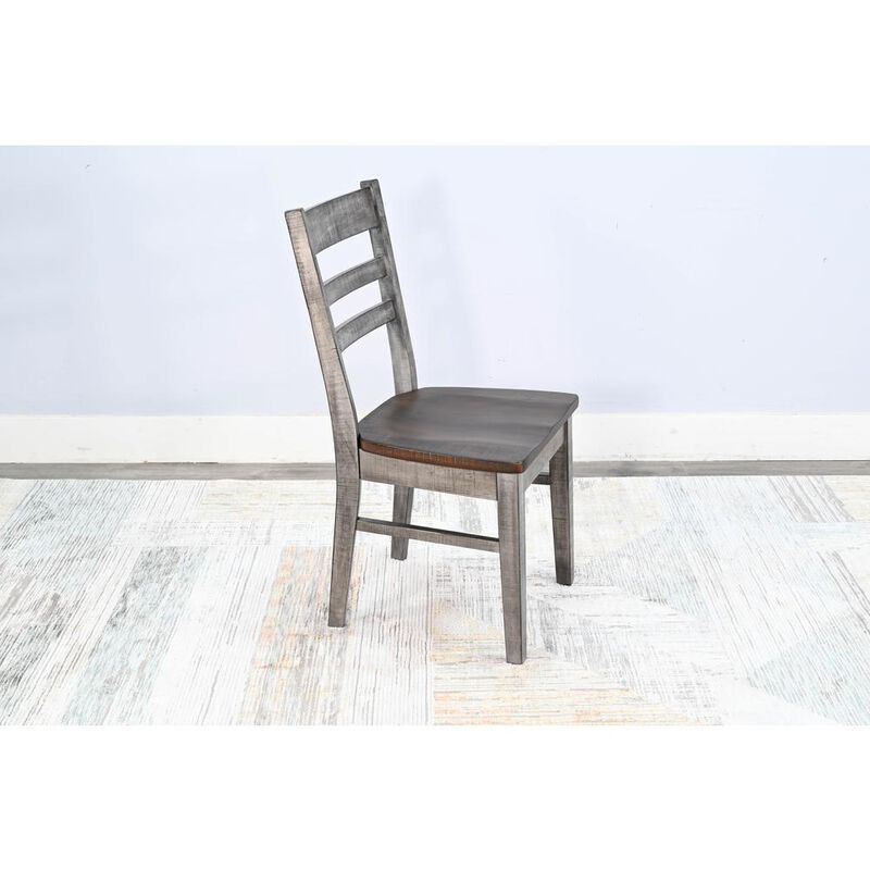 Sunny Designs Ladderback Chair, Wood Seat