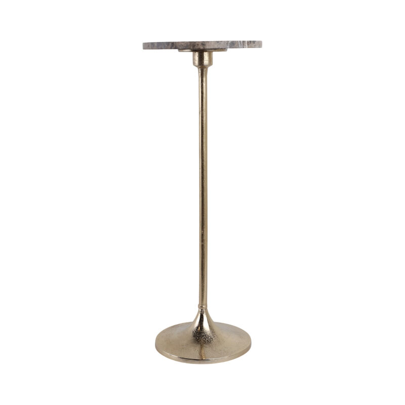 Marble Top Drink Table image number 1