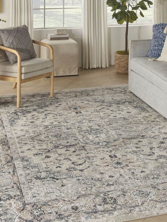 Quarry QUA05 Ivory/Gray 8'10" x 11'10" Rug