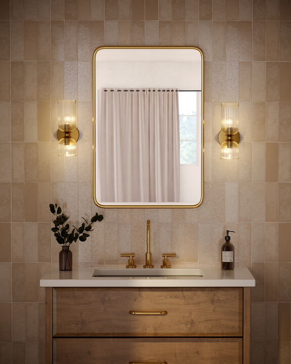 Nelly 12-in Socket Damp-Rated Wall/Vanity Light