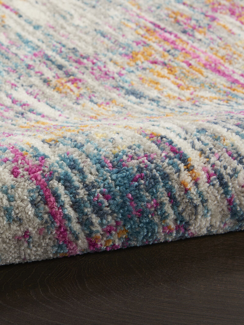 Passion PSN09 Ivory/Multicolor 2'2" x 7'6" Rug image number 4