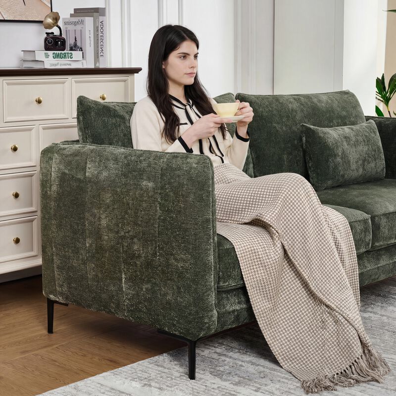 Mogfep Chenille 3-Seater Sofa image number 6
