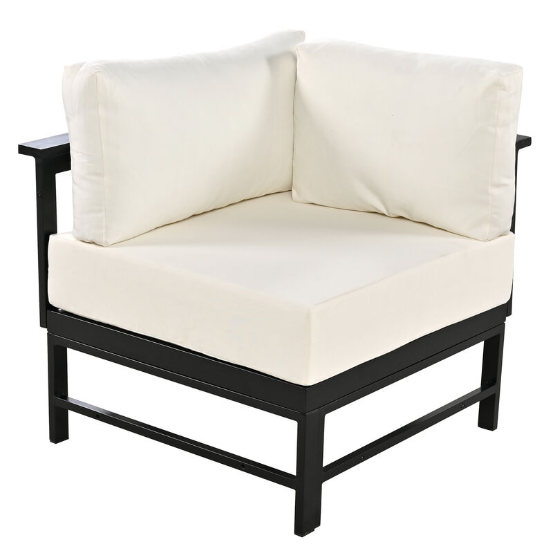 Merax U-shaped Multi-person Outdoor Sofa Set