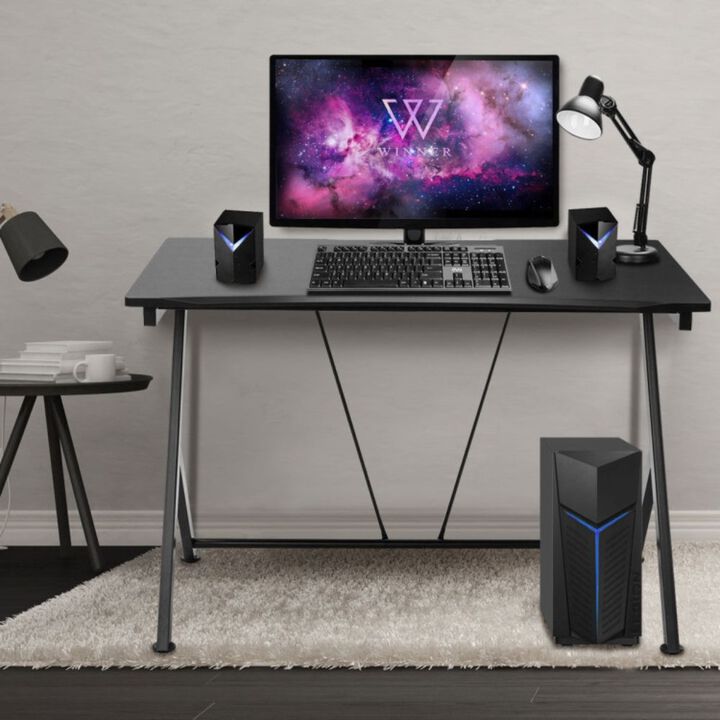 Home Office Modern Ergonomic Study Computer Desk for Small Space