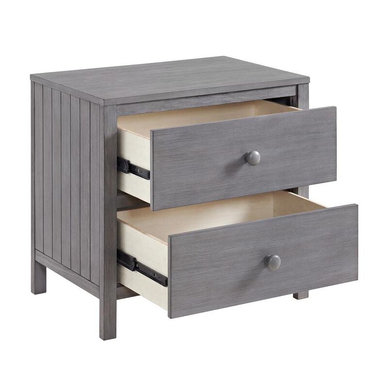 Oxford Baby Soho Baby Everlee 2 Dr. Nightstand Greystone