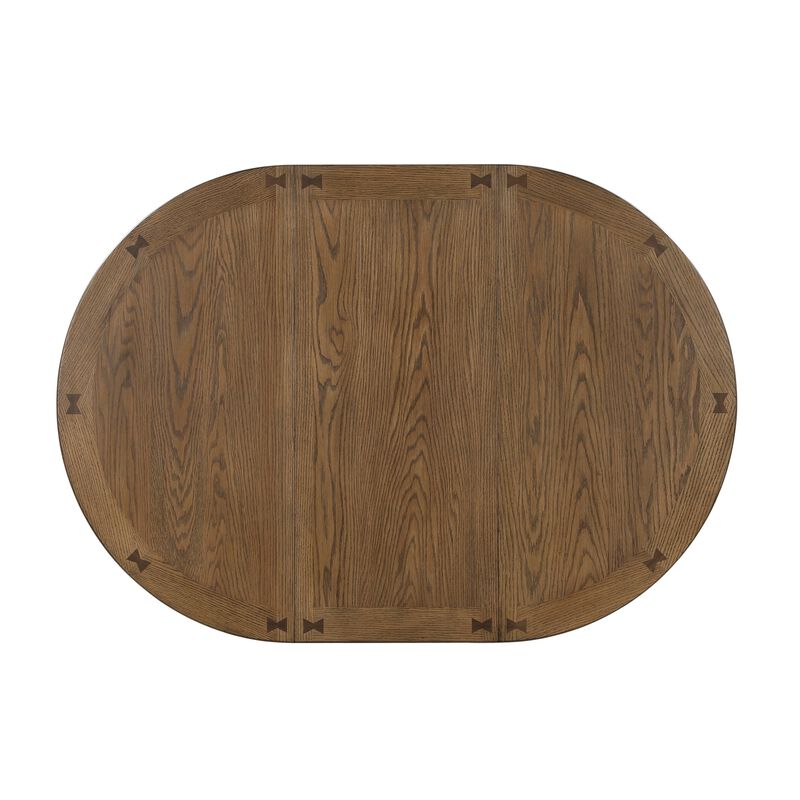 Nenkru 42"‑60" 5‑Piece Expandable Counter‑Height Dining Table Set image number 7