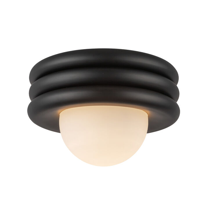 Harvey 12 in Socket Semi Flush Mount