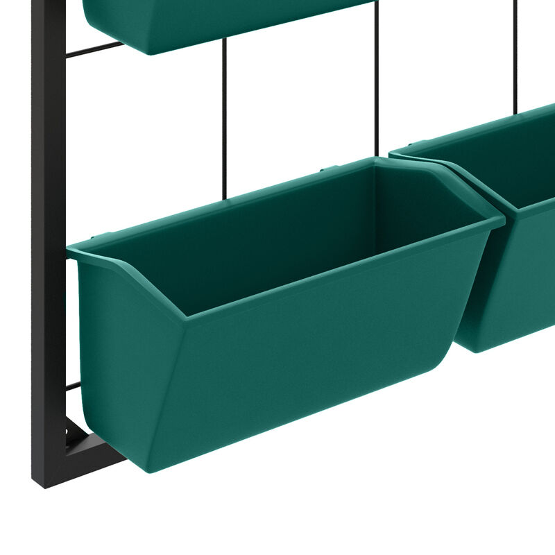 Hivvago 3-Tier Wall Hanging Planter with 6 Pots image number 7