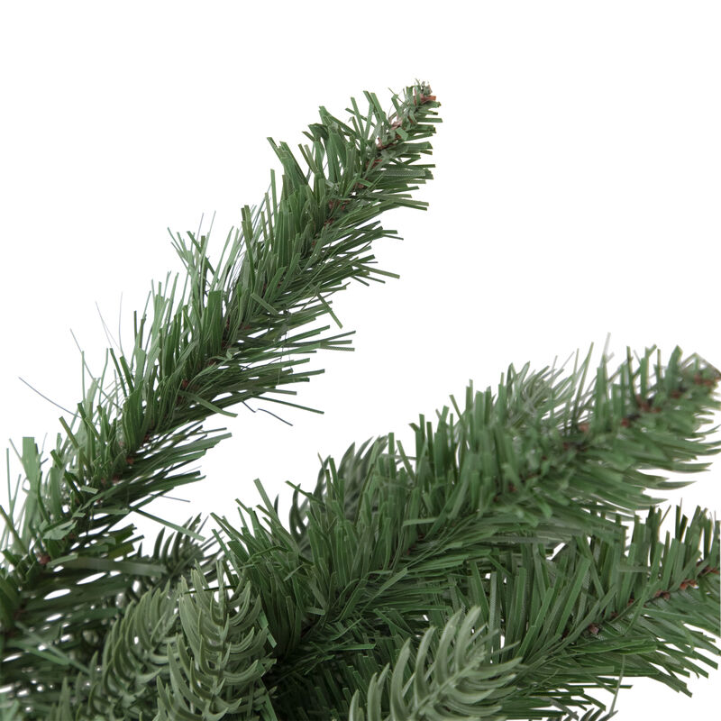 30" Mixed Eden Pine Artificial Christmas Teardrop Swag - Unlit image number 2
