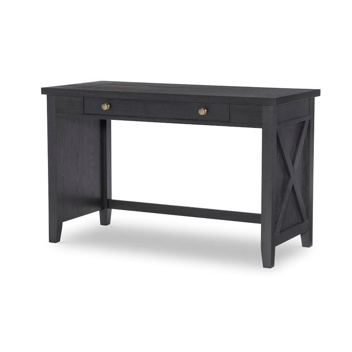 Legacy Classic Flatiron Desk/Vanity (1 Drawer, 2 Outlets & 2 USB Ports)