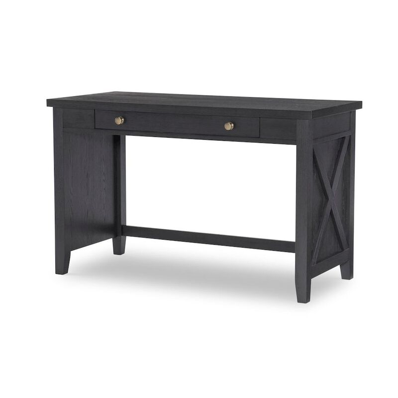 Legacy Classic Flatiron Desk/Vanity (1 Drawer, 2 Outlets & 2 USB Ports)