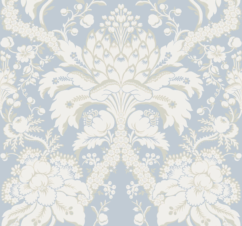 French Artichoke Dam Blue Wallpaper image number 0