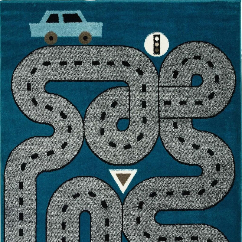 HomeRoots Transportation Youthful Washable Area Rug image number 2