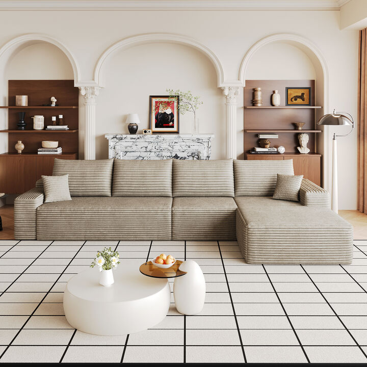 Perdre  L-Shape Modular Sofa
