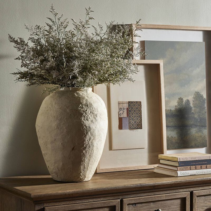 Olivos Paper Mache Vessel