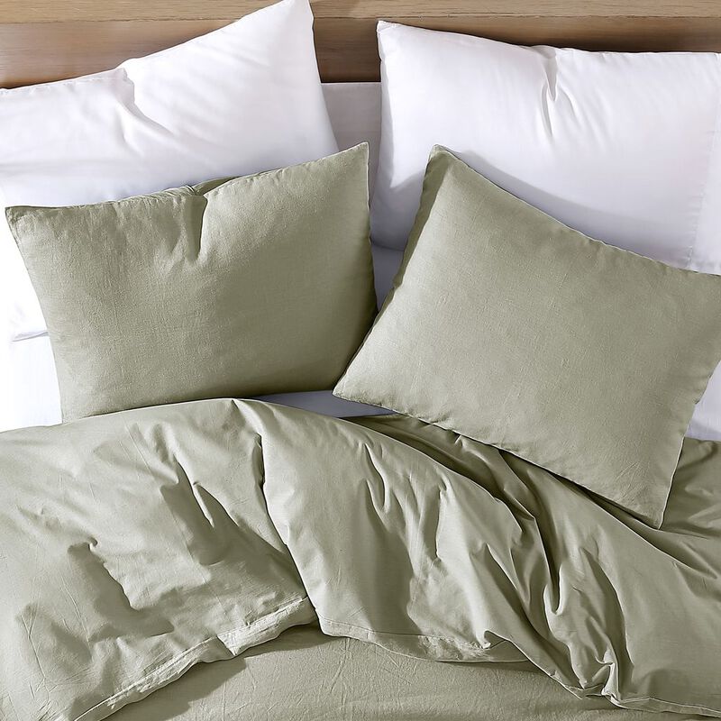 Sage Washed Linen 4 pc Queen image number 3