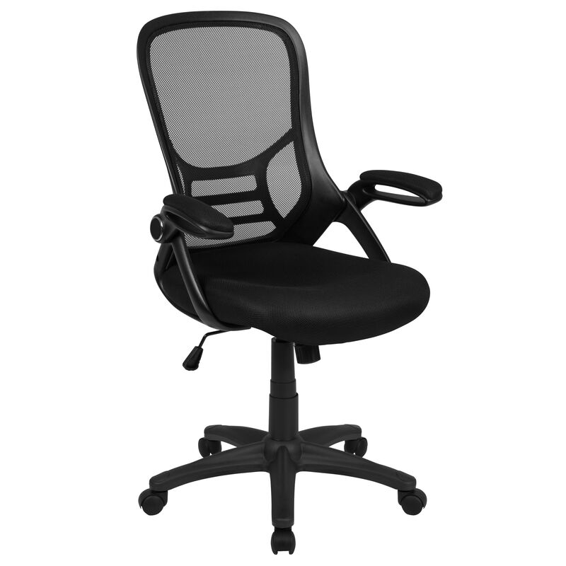 Porter High Back   Mesh Ergonomic Swivel Office Chair with Frame and Flip-up Arms image number 0