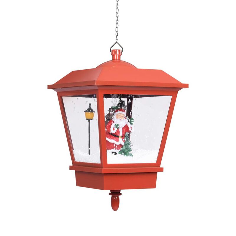 Christmas Hanging Lamp Red PVC, metal Medium