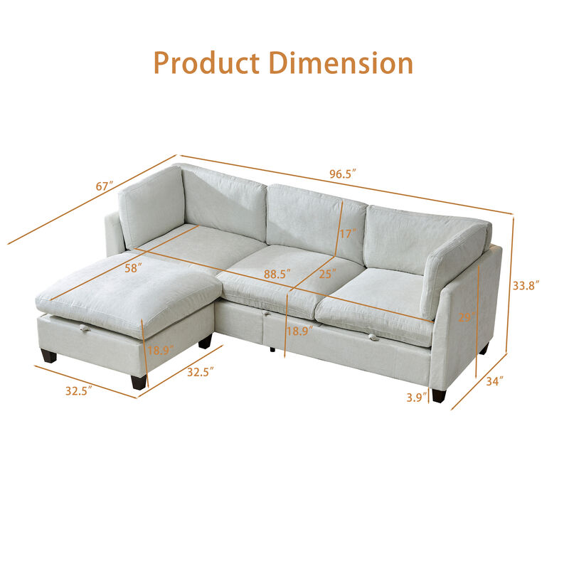 Sosgix Chenille Sectional image number 5