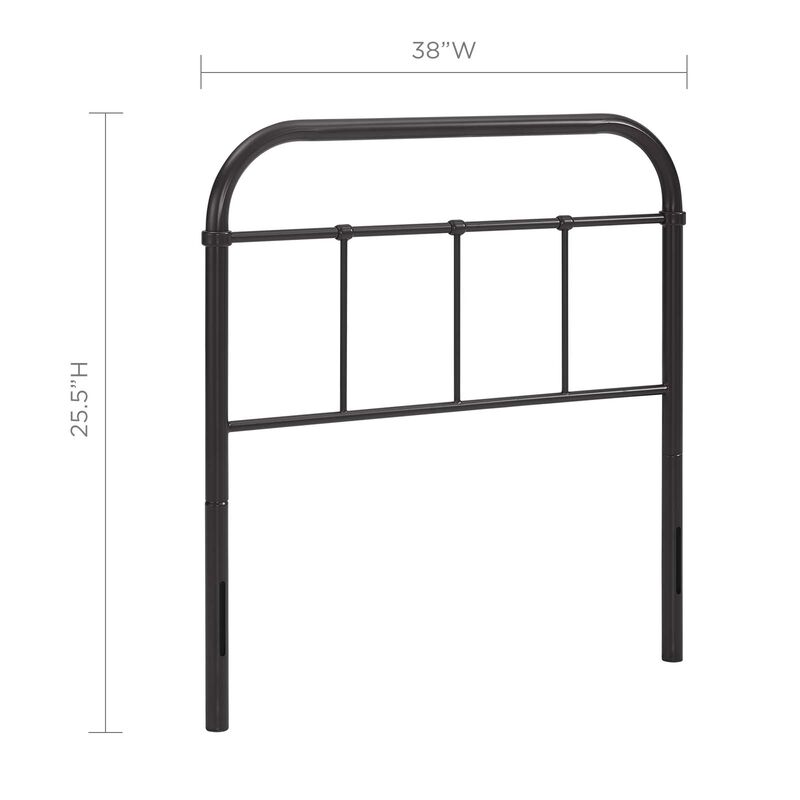 Modway - Serena Twin Steel Headboard image number 3