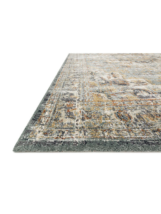 James JAE04 Sky/Multi 3'7" x 5'7" Rug by Magnolia Home by Joanna Gaines