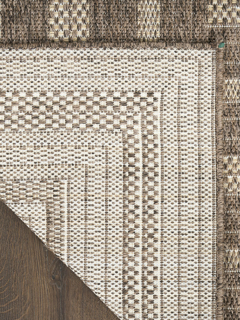 Tulum TLM04 Brown 2'2" x 10' Rug